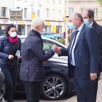 visite de Madame Brigitte KLINKERT